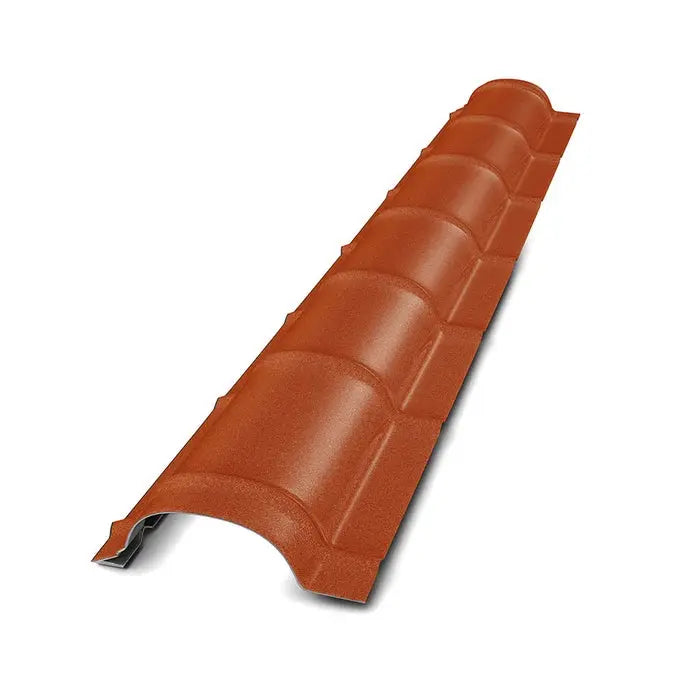 Faitage, 2000 × 230 × 0,5 mm. Tole-imitation-tuile.fr