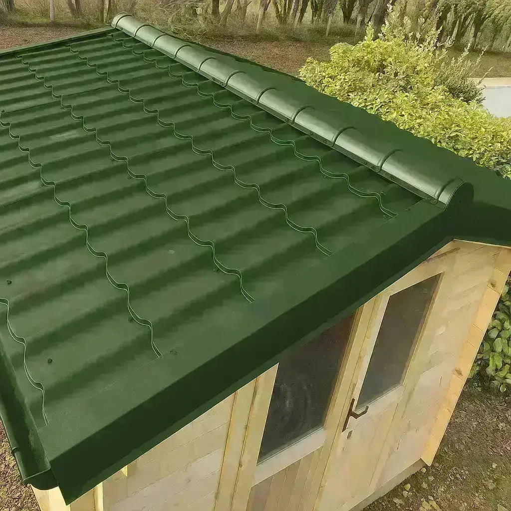 Toles de toiture en acier – Imitation tuile – 1,50 m x 1,16 m Tole-imitation-tuile.fr