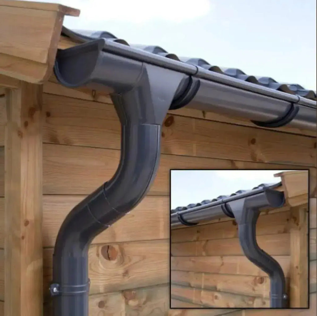 Gouttiere ZINC - Kit complet pour toit a deux versants Tole-imitation-tuile.fr