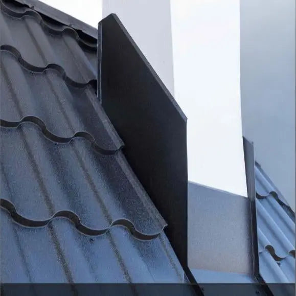 Kit bordure de cheminée 125 cm Tole-imitation-tuile.fr