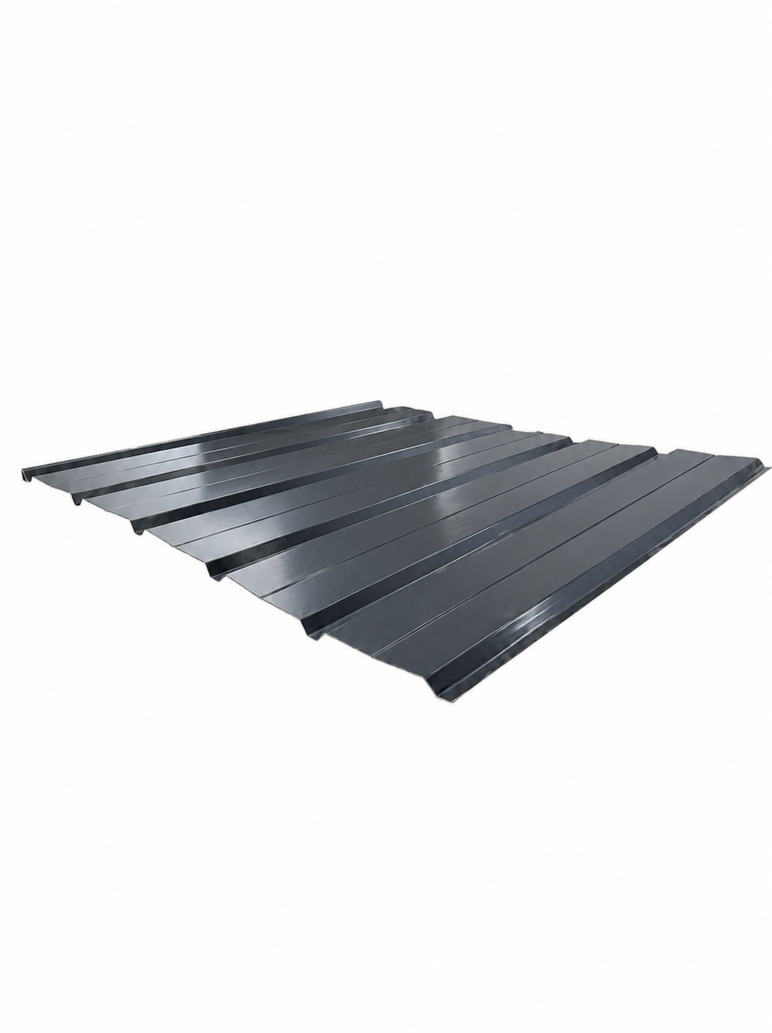 Bac acier trapézoïdal bardage sur mesure 0,60 mm – brillant Tole-imitation-tuile.fr