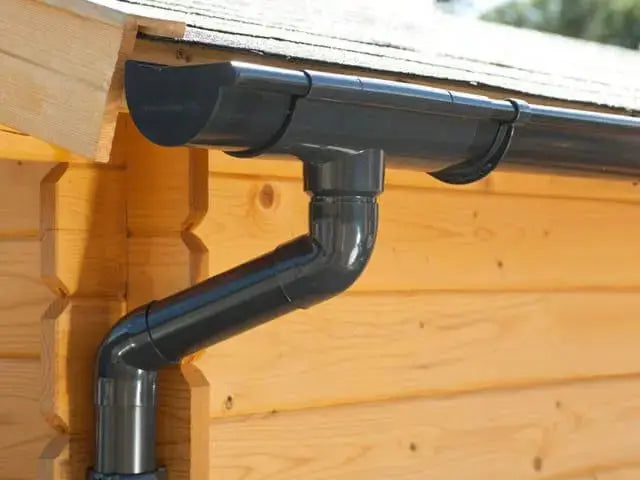 Gouttiere PVC - Kit complet pour toit a deux versants Tole-imitation-tuile.fr