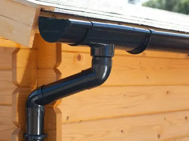 Gouttiere PVC - Kit complet pour toit a deux versants Tole-imitation-tuile.fr