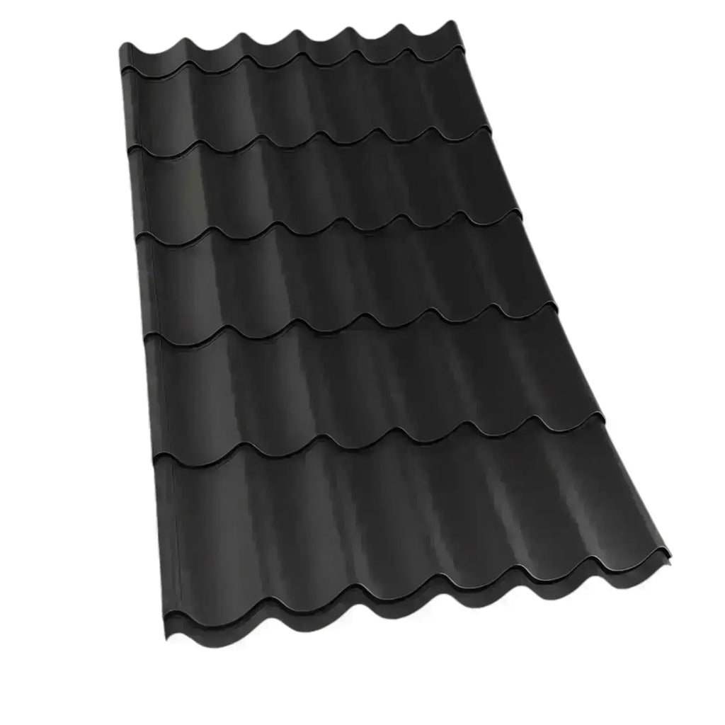 Toles de toiture en acier – Imitation tuile – 1,50 m x 1,16 m Tole-imitation-tuile.fr