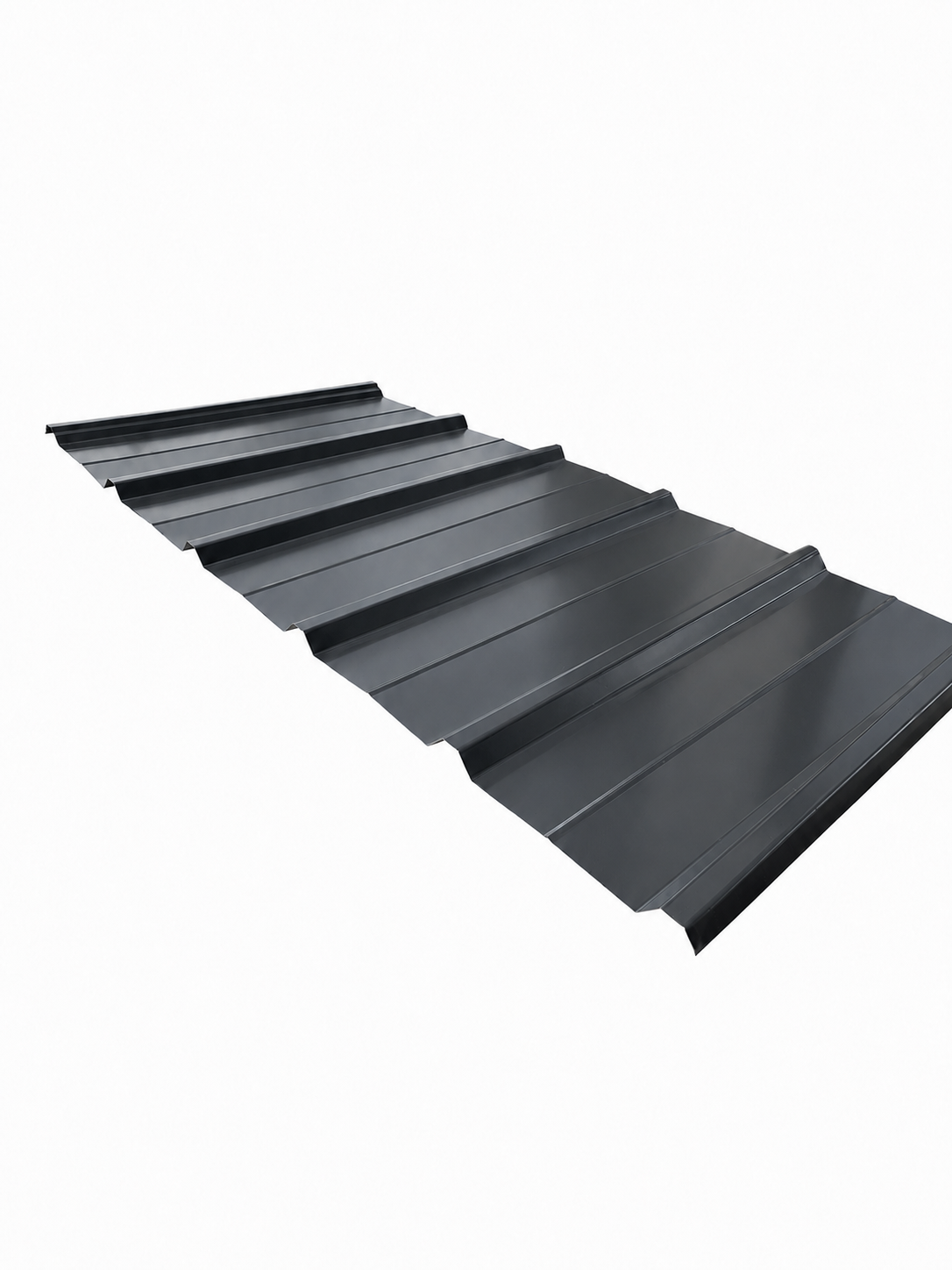 Tôle bac acier trapézoïdale sur mesure 0,60 mm – brillant Tole-imitation-tuile.fr