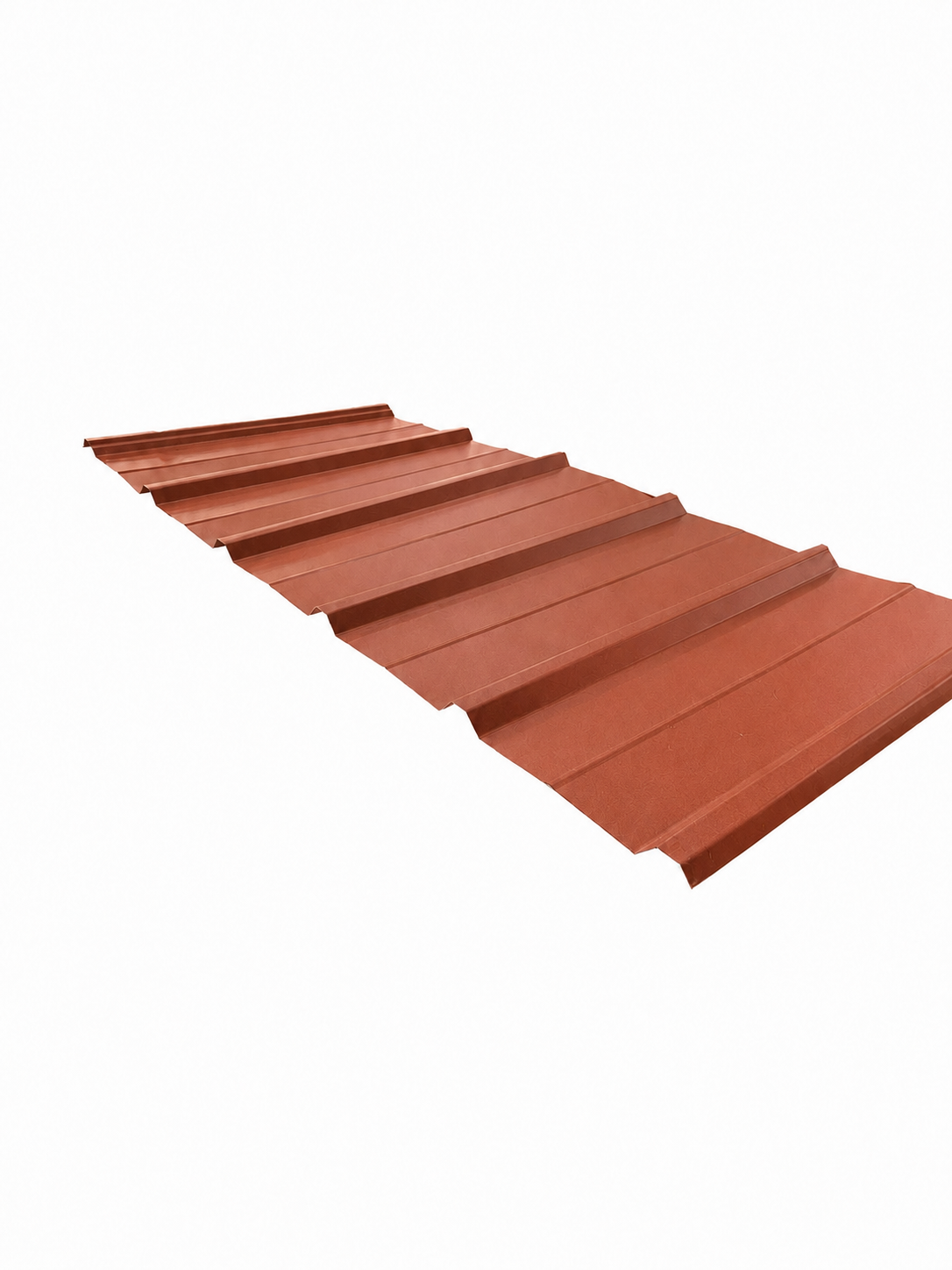 Bac acier toiture sur mesure 0,50 mm – mat texturé Tole-imitation-tuile.fr