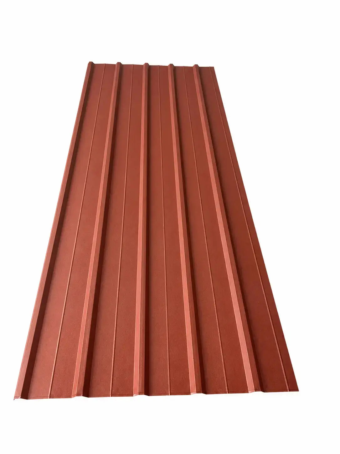 Couverture DESTOCKAGE - Épaisseur 0.50 mm - sur mesure Largeur totale 1.06 m, Largeur utile 0.88 m Tole-imitation-tuile.fr
